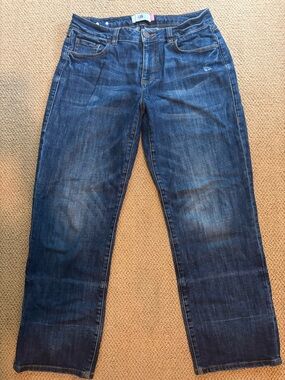 CAbi Women's Tru Boyfriend Jeans in Dark Blue Denim Size 4 (2 available)